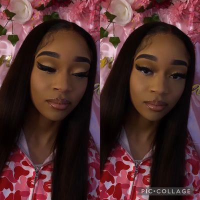 Natural Makeup Beat - A “Natural Beat” consists of light eyeshadow, and a full soft makeup look.