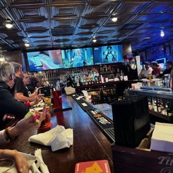 Bar area with TV's