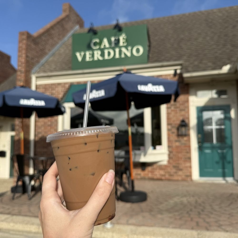 Cafe Verdino - Mocha hazelnut iced latte - Cafes Near Me - Baton Rouge, Louisiana Cafe Verdino - Mocha hazelnut iced latte - Cafes Near Me - Baton Rouge, Louisiana