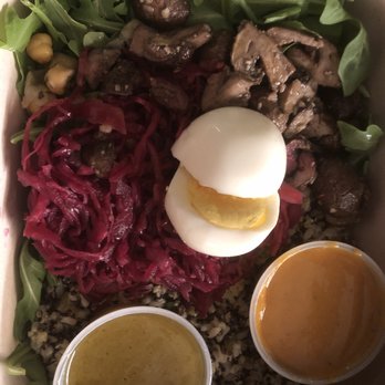 Flour Bakery + Cafe - Mixed Grains and Chickpea Bowl - Coffee & Tea Near Me - Cambridge, Massachusetts