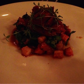 Scarpetta - Capretto with broccoli rabe and roasted potatos - Italian Near Me - New York, New York