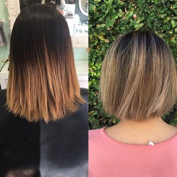 E2Beauty - Chin length balayage - Makeup Artists Near Me - Santa Ana, California