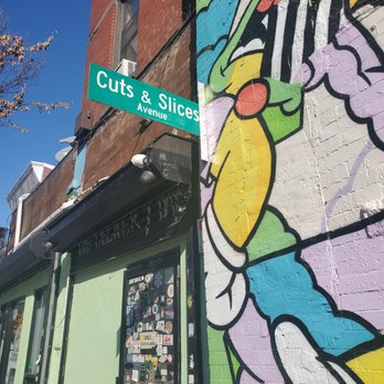 Cuts & Slices - Outside - Pizza Near Me - Brooklyn, New York
