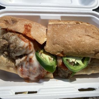 Little Kirin - Vietnamese meatball parm. - Comfort Food Near Me - New York, New York Little Kirin - Vietnamese meatball parm. - Comfort Food Near Me - New York, New York