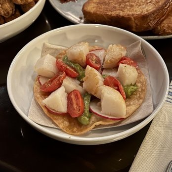 Conway Social Club - Scallop Tostada* - Cocktail Bars Near Me - Lancaster, Pennsylvania Conway Social Club - Scallop Tostada* - Cocktail Bars Near Me - Lancaster, Pennsylvania