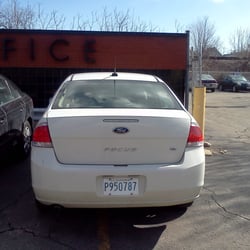 USPS - USPS employees park in the customer parking lot.
