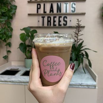 Coffee and Plants - Chocolate Cherry Bomb (Iced) with added espresso - Coffee & Tea Near Me - Pasadena, California