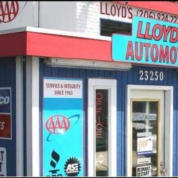 LLoyd's Auto Clinic - The front of the business from the street off Millitary just North of Millitary - Auto Repair Near Me - Kent, Washington