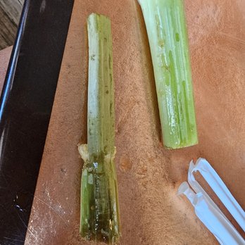 Another Broken Egg Cafe - Old rotten celery that came with the bloody mary - Breakfast & Brunch Near Me - Burbank, California Another Broken Egg Cafe - Old rotten celery that came with the bloody mary - Breakfast & Brunch Near Me - Burbank, California