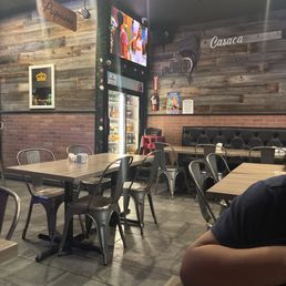 Dining area.