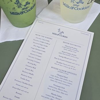 Tiny’s Milk & Cookies - Menu - Desserts Near Me - Houston, Texas