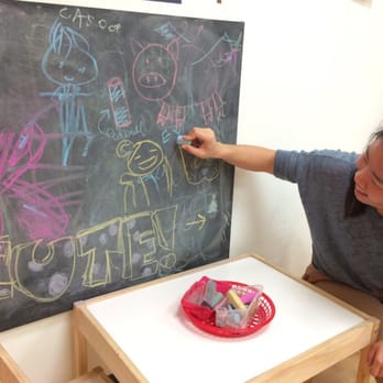 Sweet and Shavery - They even allow full grown adults to use the blackboard! - Desserts Near Me - Davis, California Sweet and Shavery - They even allow full grown adults to use the blackboard! - Desserts Near Me - Davis, California