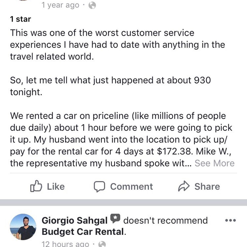 Budget - Car Rental Near Me - Orlando, Florida