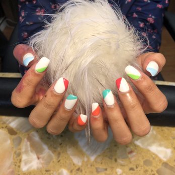 Sunset Nails - Love my nails for the spring! - Nail Salons Near Me - San Francisco, California Sunset Nails - Love my nails for the spring! - Nail Salons Near Me - San Francisco, California