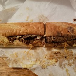 Large Korean steak sandwich. It was ok, the slaw ruined it.