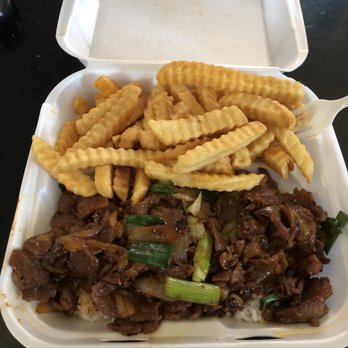 Peppi's Drive In - Spicy Pork bulgogi with fries and rice and drink for only $10 can't beat that. - Burgers Near Me - Fontana, California Peppi's Drive In - Spicy Pork bulgogi with fries and rice and drink for only $10 can't beat that. - Burgers Near Me - Fontana, California