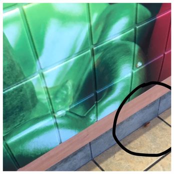 Subway - a picture of a green apple on a tiled wall - Sandwiches Near Me - Live Oak, California