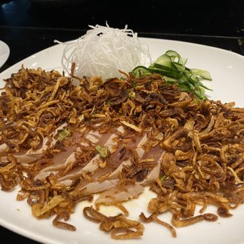 Yanagi Sushi - Albacore with Crispy Onion - Japanese Near Me - Gilbert, Arizona