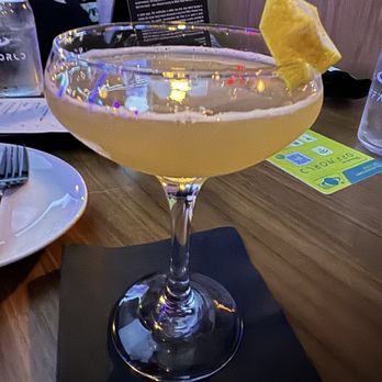 Offworld Bar - Hitchhikers guide to the galaxy cocktail - Cocktail Bars Near Me - Toronto, Ontario