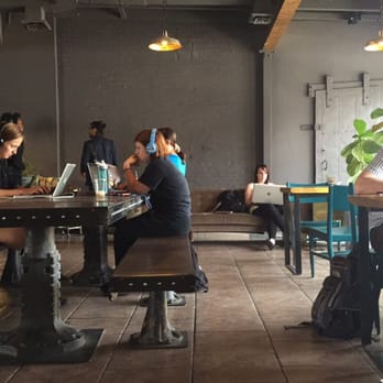 The Bun Shop - Interior (nice bench space) - Breakfast & Brunch Near Me - Baltimore, Maryland