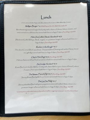 Menu photo 3 Sly Fox Restaurant Grand Lake, CO Menu photo 3 Sly Fox Restaurant Grand Lake, CO