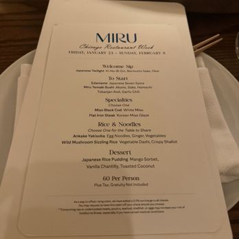 Miru - Japanese Near Me - Chicago, Illinois Miru - Japanese Near Me - Chicago, Illinois