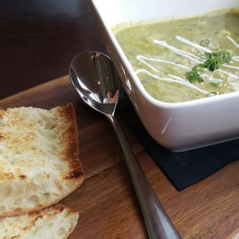 Catch Kitchen + Bar - Delicious blue cheese and spinach soup - Sports Bars Near Me - Richmond, British Columbia