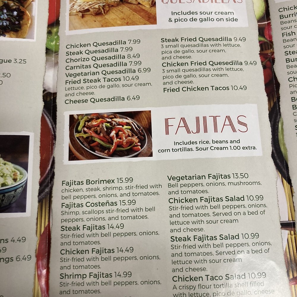 La Borimex Mexican Restaurant - Menu - Mexican Near Me - Ephrata, Pennsylvania La Borimex Mexican Restaurant - Menu - Mexican Near Me - Ephrata, Pennsylvania
