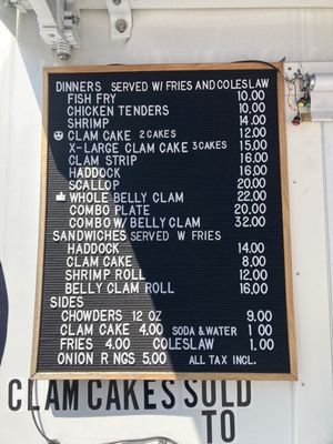Menu photo 1 Somethin’s Fishy Arundel, ME