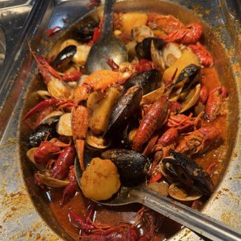 Gohan A.Y.C.E Buffet  - Those crawdads even look spicy! - Buffets Near Me - Tracy, California