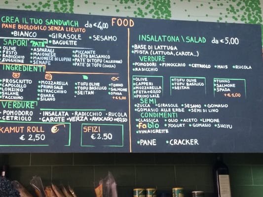 Menu photo 1 Re Bio Rome, RM Menu photo 1 Re Bio Rome, RM