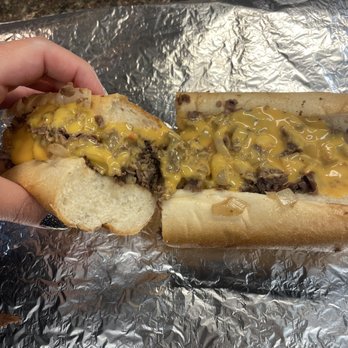 Ishkabibble's - Cheesesteak with wiz, onions, and hot peppers - Cheesesteaks Near Me - Philadelphia, Pennsylvania Ishkabibble's - Cheesesteak with wiz, onions, and hot peppers - Cheesesteaks Near Me - Philadelphia, Pennsylvania
