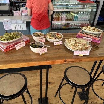 Uncle Nicky's - Picture of the appetizer and finger food bar. - Italian Near Me - Austin, Texas