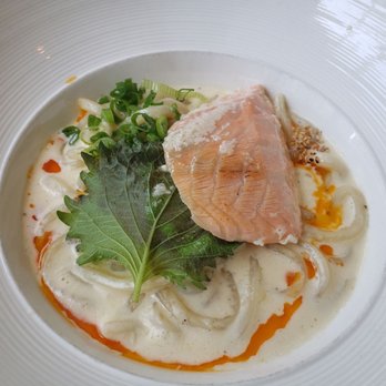 MeNami - salmon cream sauce - Japanese Near Me - Toronto, Ontario