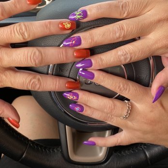 Coco Luxe Nails - My sister and me, ready for Halloween season!!! - Eyelash Service Near Me - Santa Monica, California Coco Luxe Nails - My sister and me, ready for Halloween season!!! - Eyelash Service Near Me - Santa Monica, California