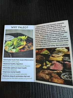 Menu photo 1 Sapiens Paleo Kitchen Scottsdale, AZ Menu photo 1 Sapiens Paleo Kitchen Scottsdale, AZ