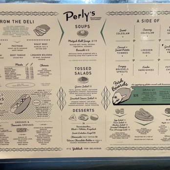 Perly's - Menu - Delis Near Me - Richmond, Virginia