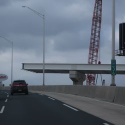 Illinois Toll Roads - 11-18-22. New ramp in progress above I-294 by O'Hare.