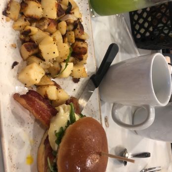 First Watch - This is the delicious egg sandwich with the kale tonic juice. - Breakfast & Brunch Near Me - Richmond, Virginia First Watch - This is the delicious egg sandwich with the kale tonic juice. - Breakfast & Brunch Near Me - Richmond, Virginia
