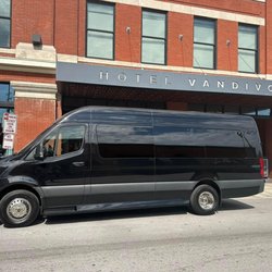 Elite Black Car Services - Take a ride in our 2024 13 passenger Sprinter Limo