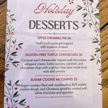 The Lady May - Dessert menu - Cocktail Bars Near Me - Ocean Springs, Mississippi The Lady May - Dessert menu - Cocktail Bars Near Me - Ocean Springs, Mississippi