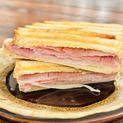Mo’s on Main - Ham & Swiss with Fig & Honey Jam