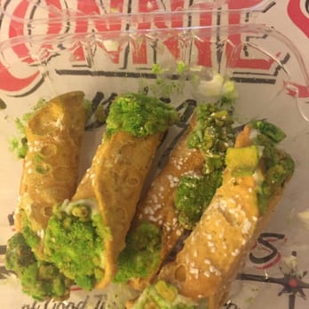 Connie's Pizza - Powdered green with busted shells make it look like there are more pistachios than there are. Cheap!! - Pizza Near Me - Chicago, Illinois