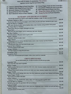 Menu photo 2 China Hut Atlantic, IA