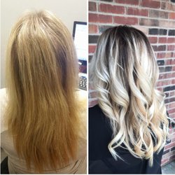 Kate Elizabeth Salon - Before and after just 1 visit !