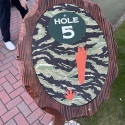 Animal Tracks - Hole numbers