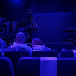 Blue Man Group - 4th row view (poncho section)