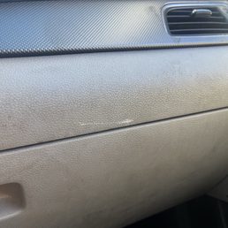 Fresh scratch on my interior