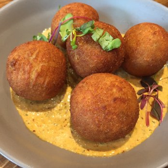 Scratch Kitchen - Boudin Fritters - Breakfast & Brunch Near Me - Honolulu, Hawaii Scratch Kitchen - Boudin Fritters - Breakfast & Brunch Near Me - Honolulu, Hawaii
