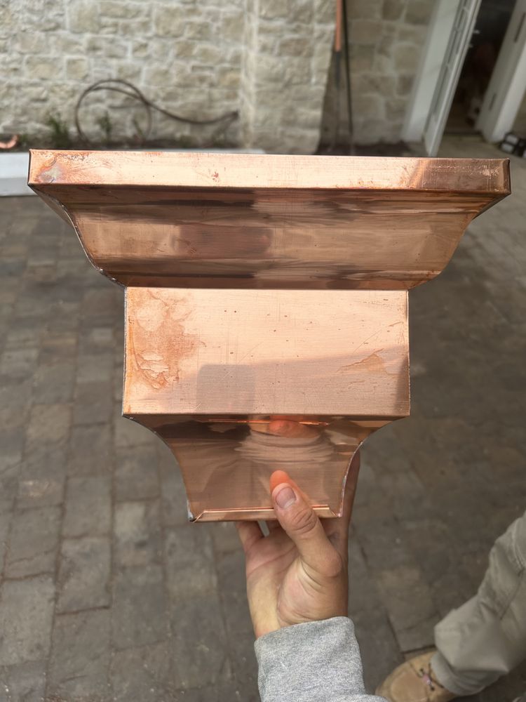 Slide of Prime Gutters and Sheet Metal